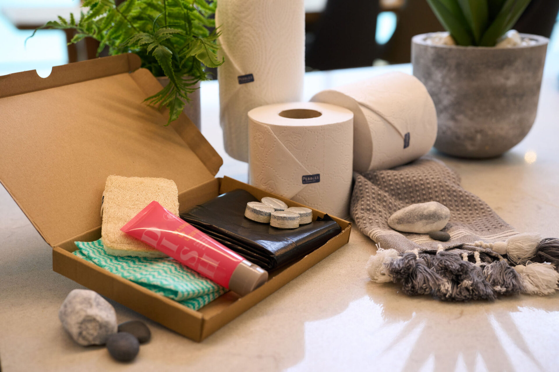 Greener stay products